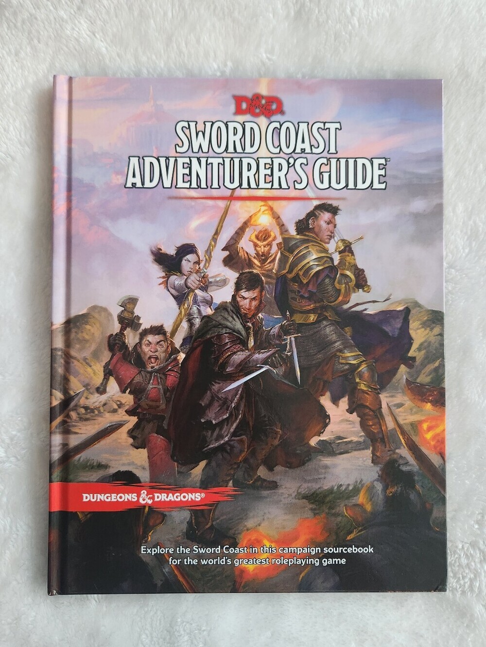 D&D Sword Coast Adventurer’s Guide Hardcover 5E Sourcebook Dungeons And Dragons